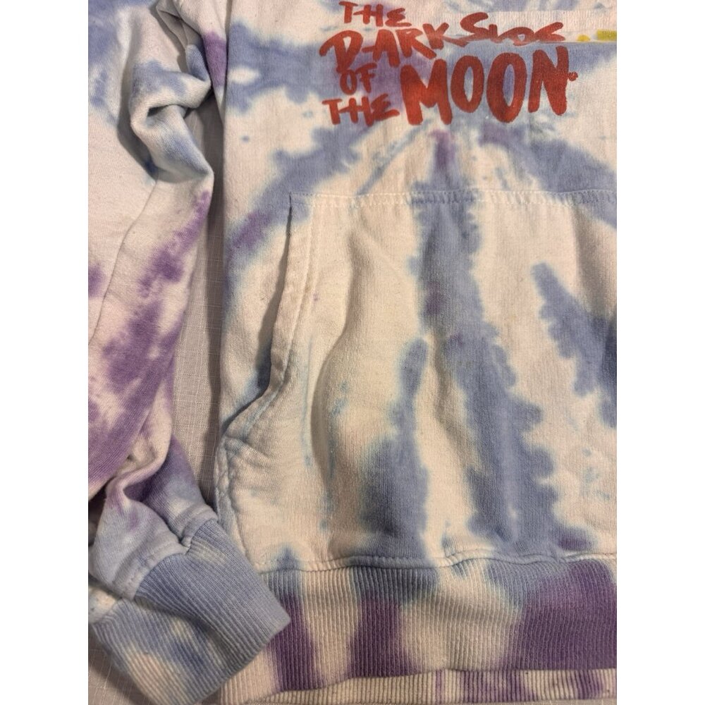 Pink Floyd Tie Dye Hoodie Live Dark Side of the Moon 1973 Men’s M - Picture 6 of 12
